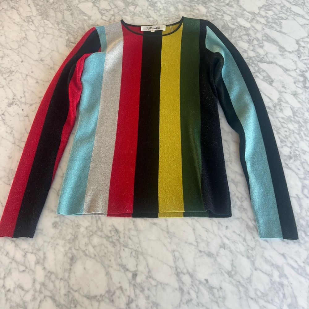 Diane Von Furstenberg Colorblock sweater